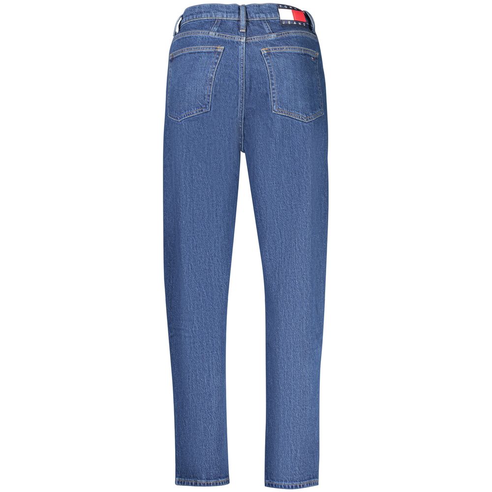 Tommy Hilfiger Blu Cotton Women Jeans - Image 2