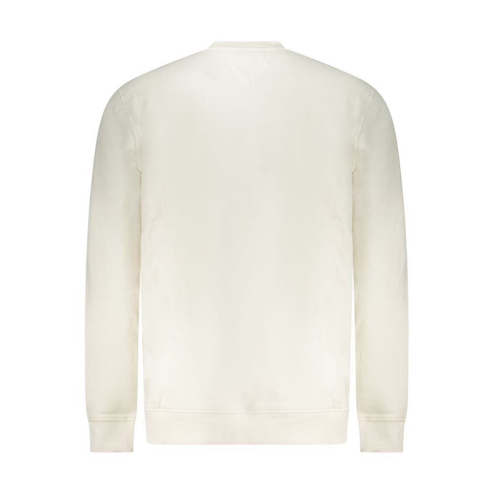 Tommy Hilfiger White Cotton Men's Sweatshirt - Image 2