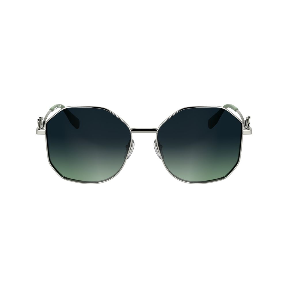 Karl Lagerfeld Gray Metal Sunglasses - Image 2