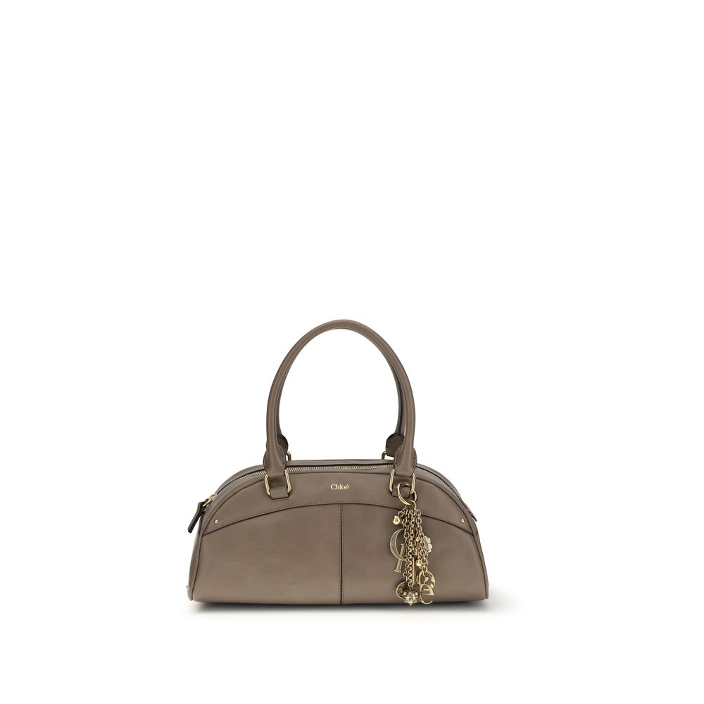 ChloƩ Gray Calf Leather Bos Taurus Handbag