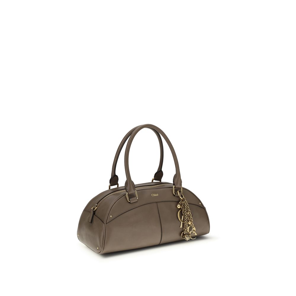 ChloƩ Gray Calf Leather Bos Taurus Handbag - Image 2