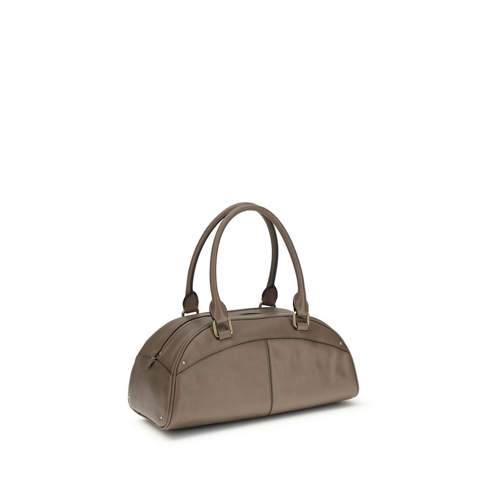 ChloƩ Gray Calf Leather Bos Taurus Handbag - Image 3