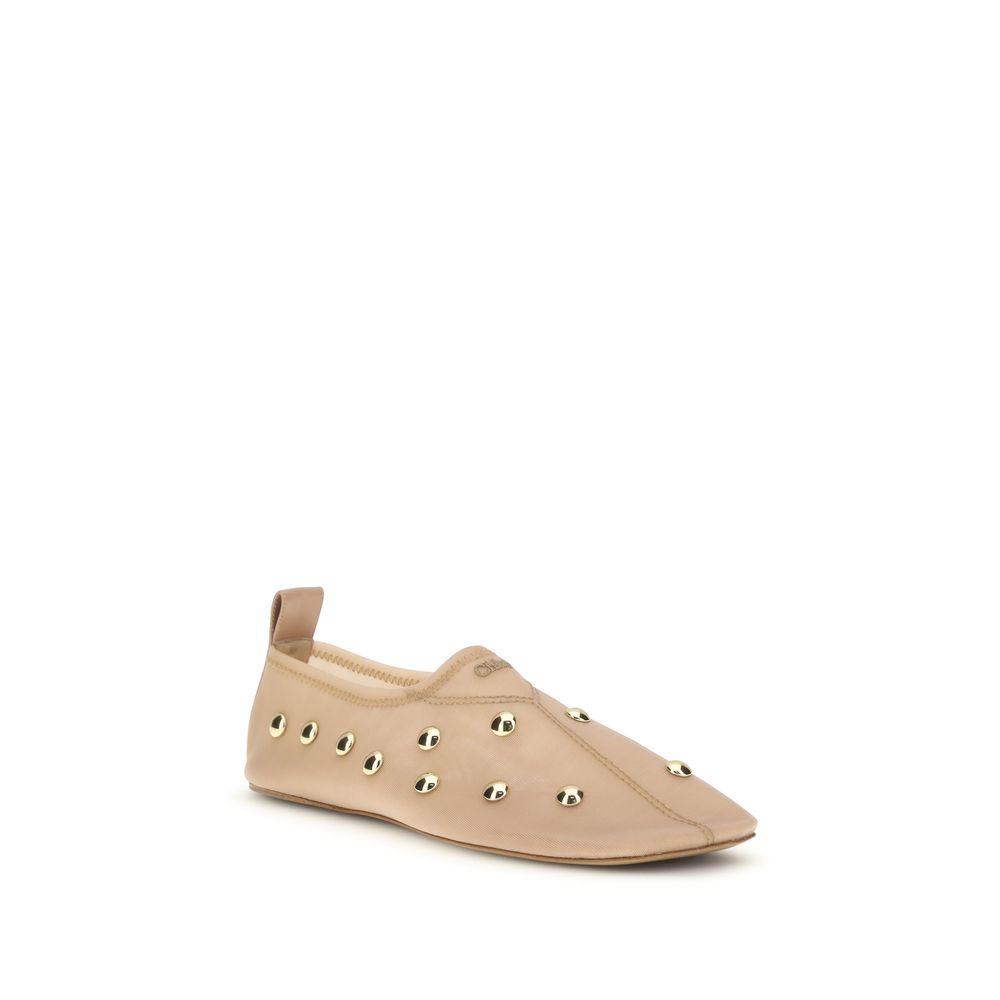 ChloƩ Multicolor Polyamide Ballet Flats - Image 2