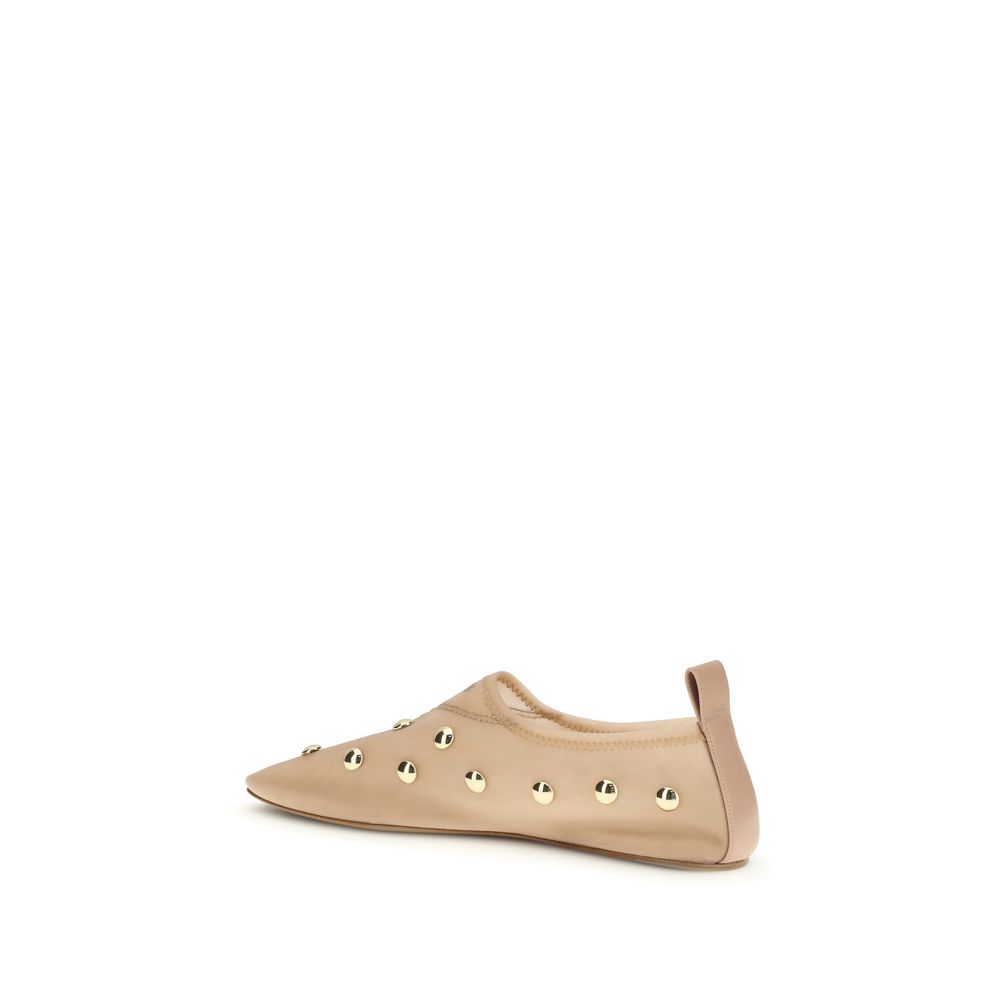 ChloƩ Multicolor Polyamide Ballet Flats - Image 3