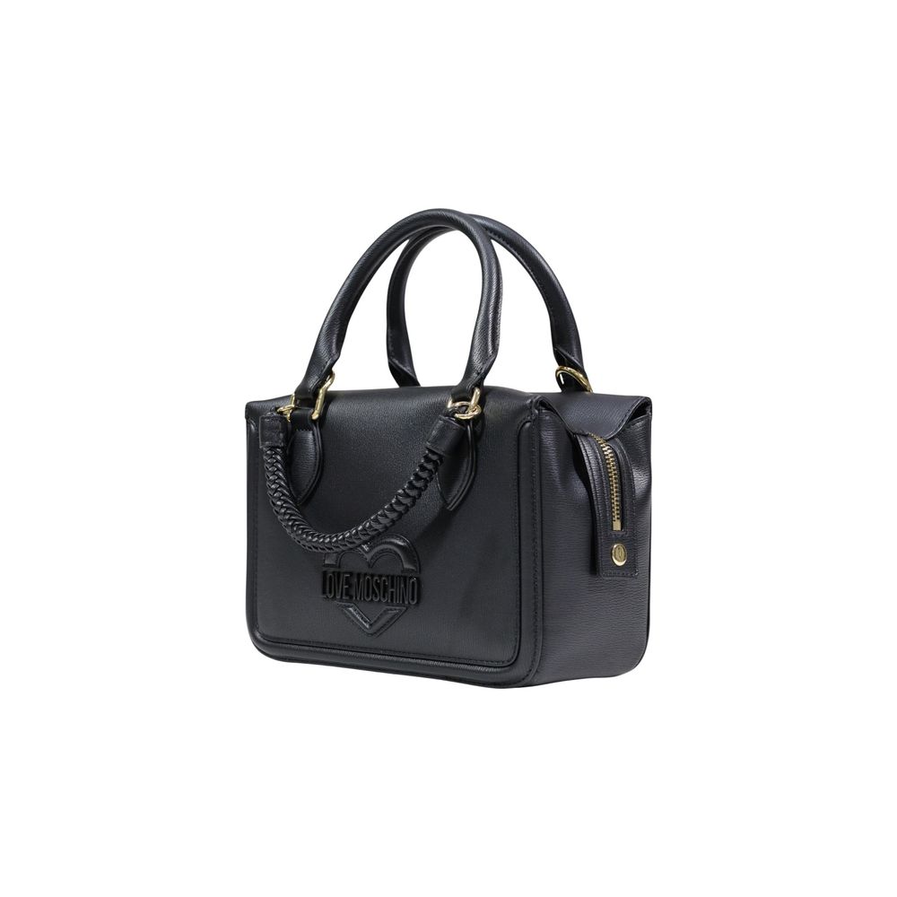 Love Moschino Black Polyethylene Handbag - Image 3