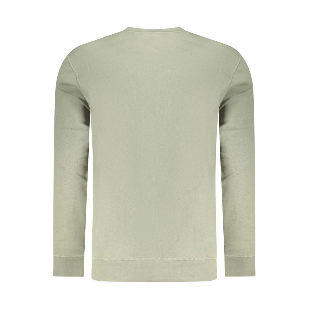 Hugo Boss Verde Cotton Men Sweatshirt - Image 2