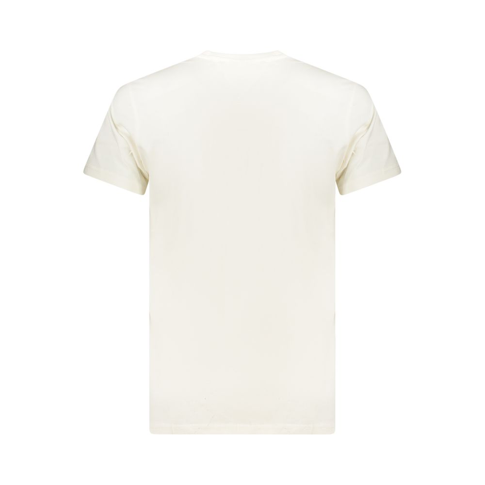 Tommy Hilfiger White Cotton Men's T-Shirt - Image 2