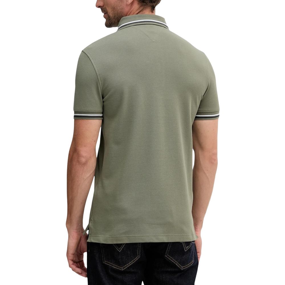 Tommy Hilfiger Bicolor Organic Cotton Polo Shirt - Image 2