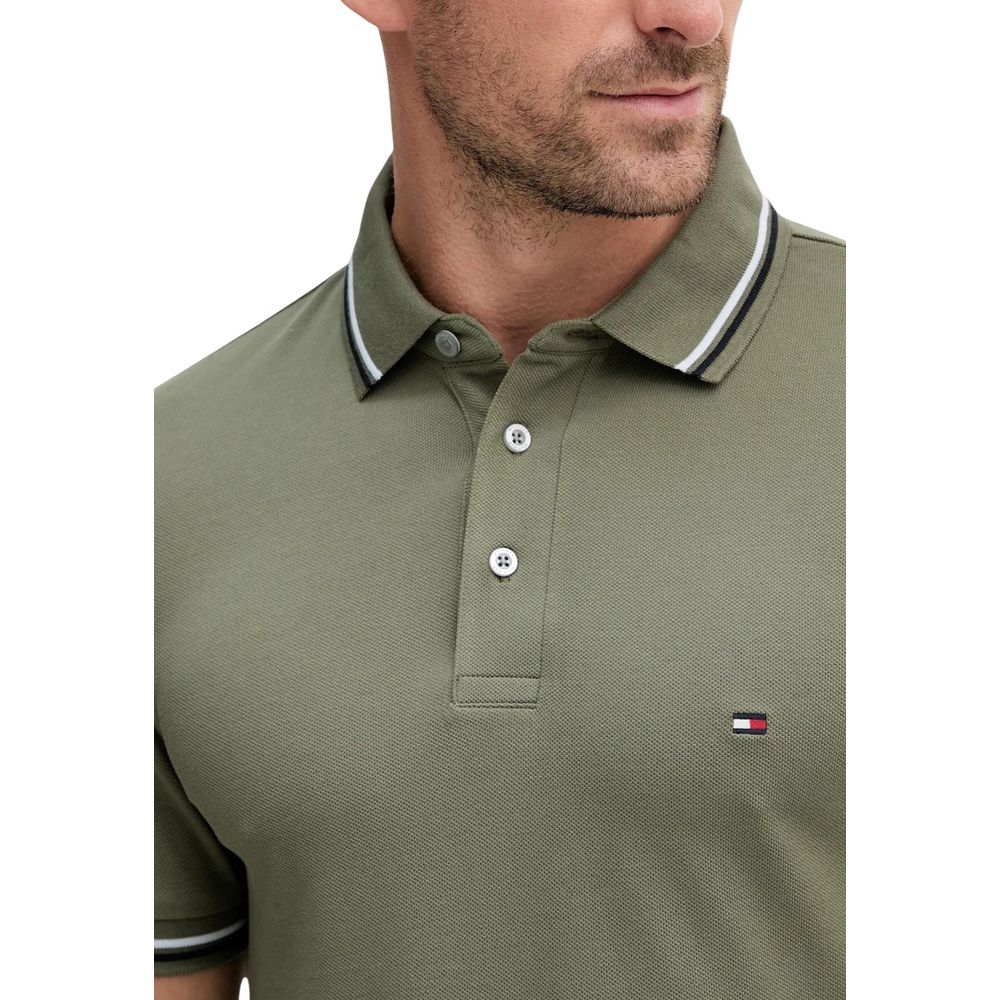 Tommy Hilfiger Bicolor Organic Cotton Polo Shirt - Image 3