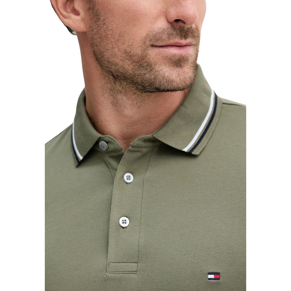 Tommy Hilfiger Bicolor Organic Cotton Polo Shirt - Image 4