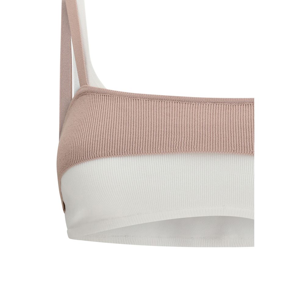 Diesel Multicolor Viscose Sport Bra - Image 3