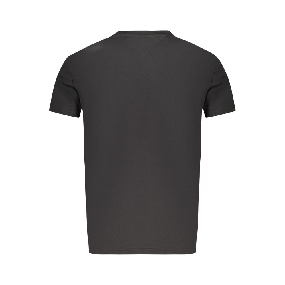 Tommy Hilfiger Black Cotton Men T-Shirt - Image 2