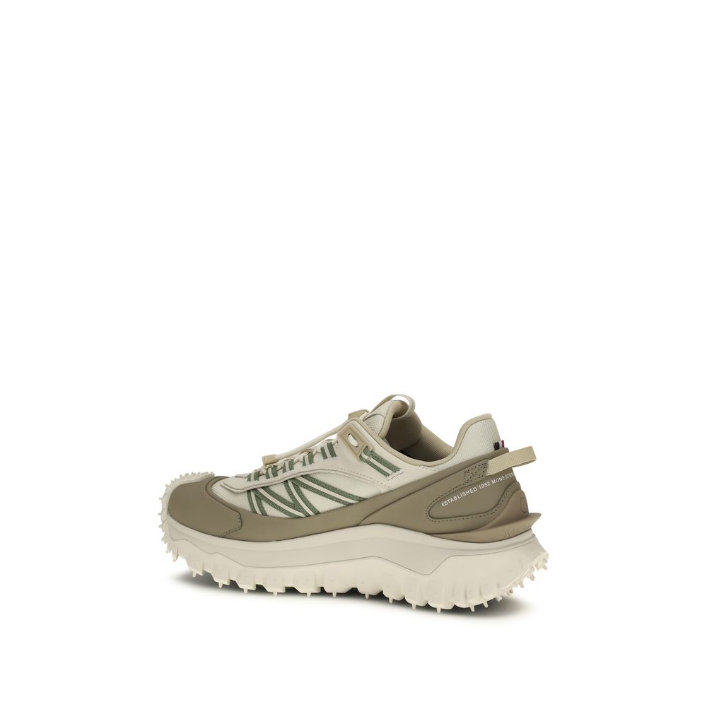 Moncler Beige Polyamide Athletic Sneakers - Image 3