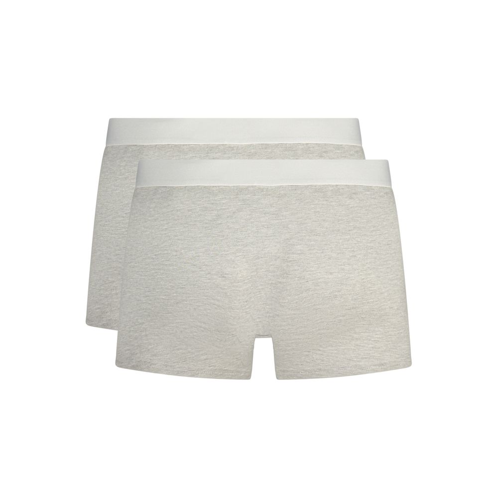 Trussardi "Gray Cotton Men's Boxer Short" - Image 2