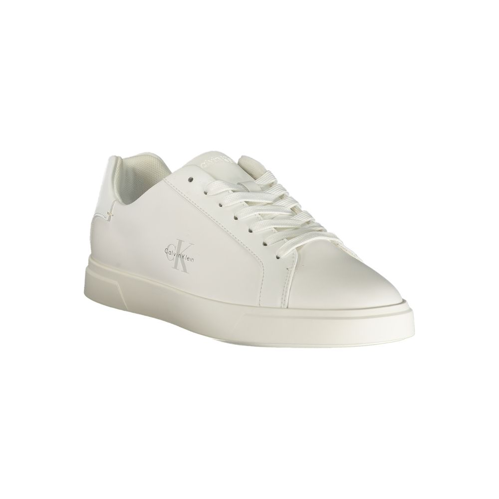 Calvin Klein White Polyurethane Women Sneaker - Image 2