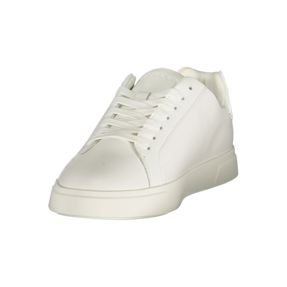 Calvin Klein White Polyurethane Women Sneaker - Image 3