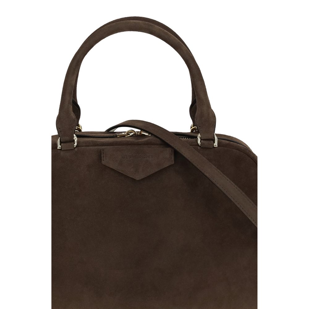 Givenchy Brown Calf Leather Bos Taurus Handbag - Image 4