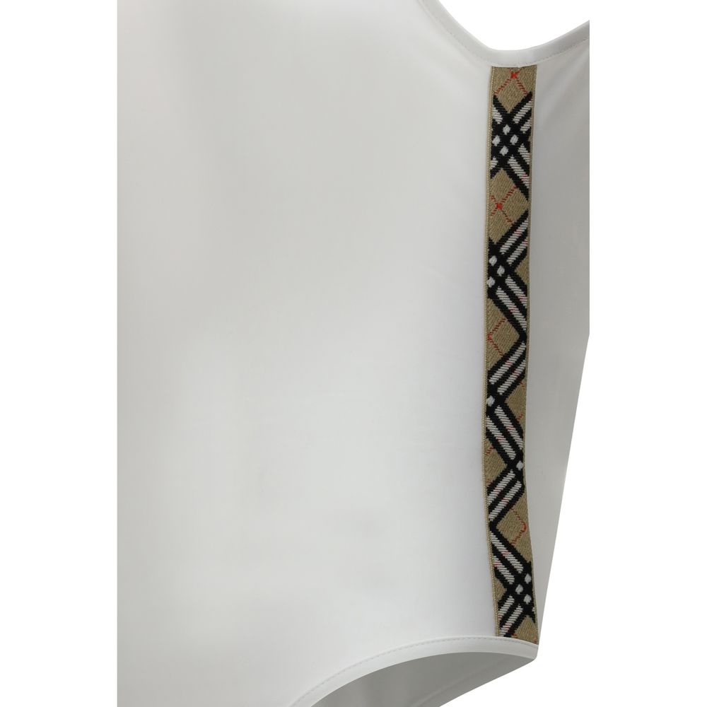 Burberry White Polyamide One-Piece Swimsuit - Image 3