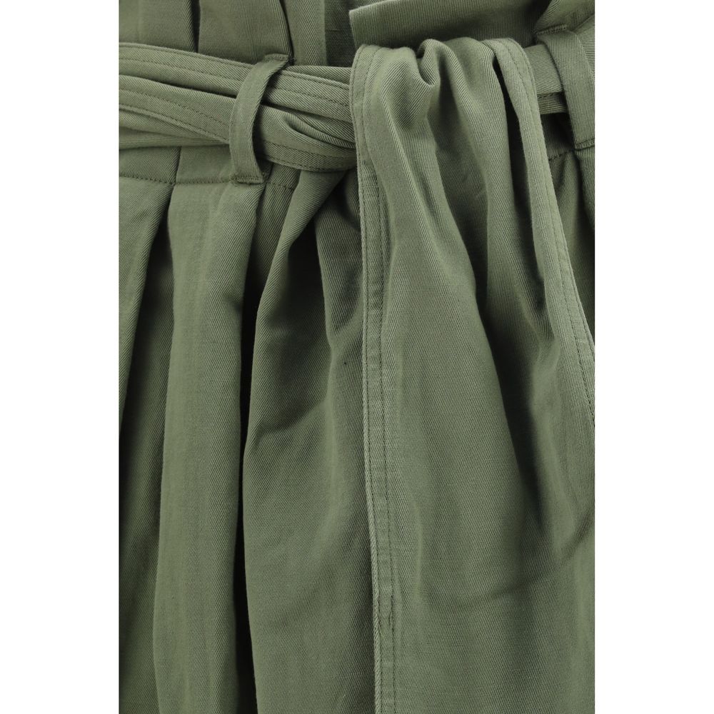 Balmain Bicolor Cotton Casual Pants - Image 3