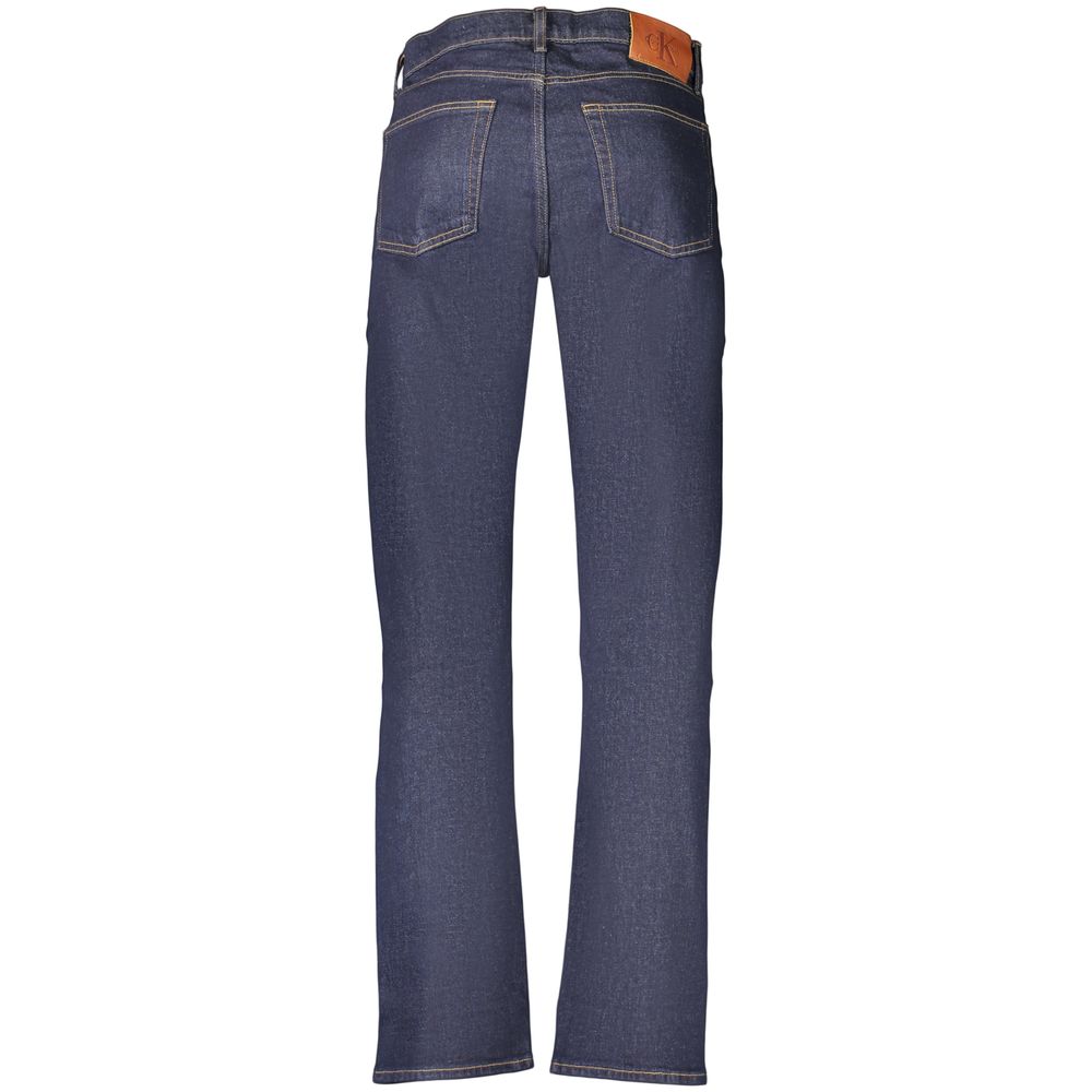 Calvin Klein Blue Cotton Men's Jean Crafted for Elegance and Comfort - Image 2