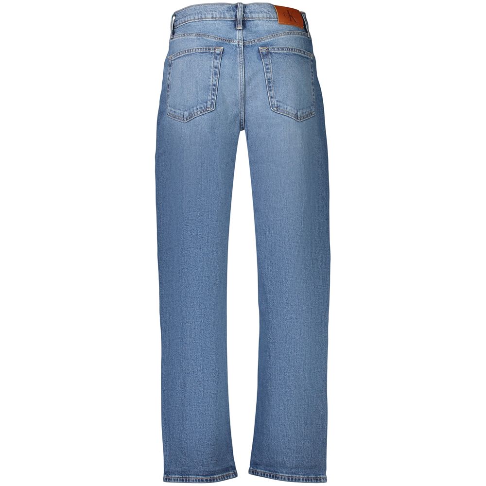 Calvin Klein Blue Cotton Women's Jeans - Image 2