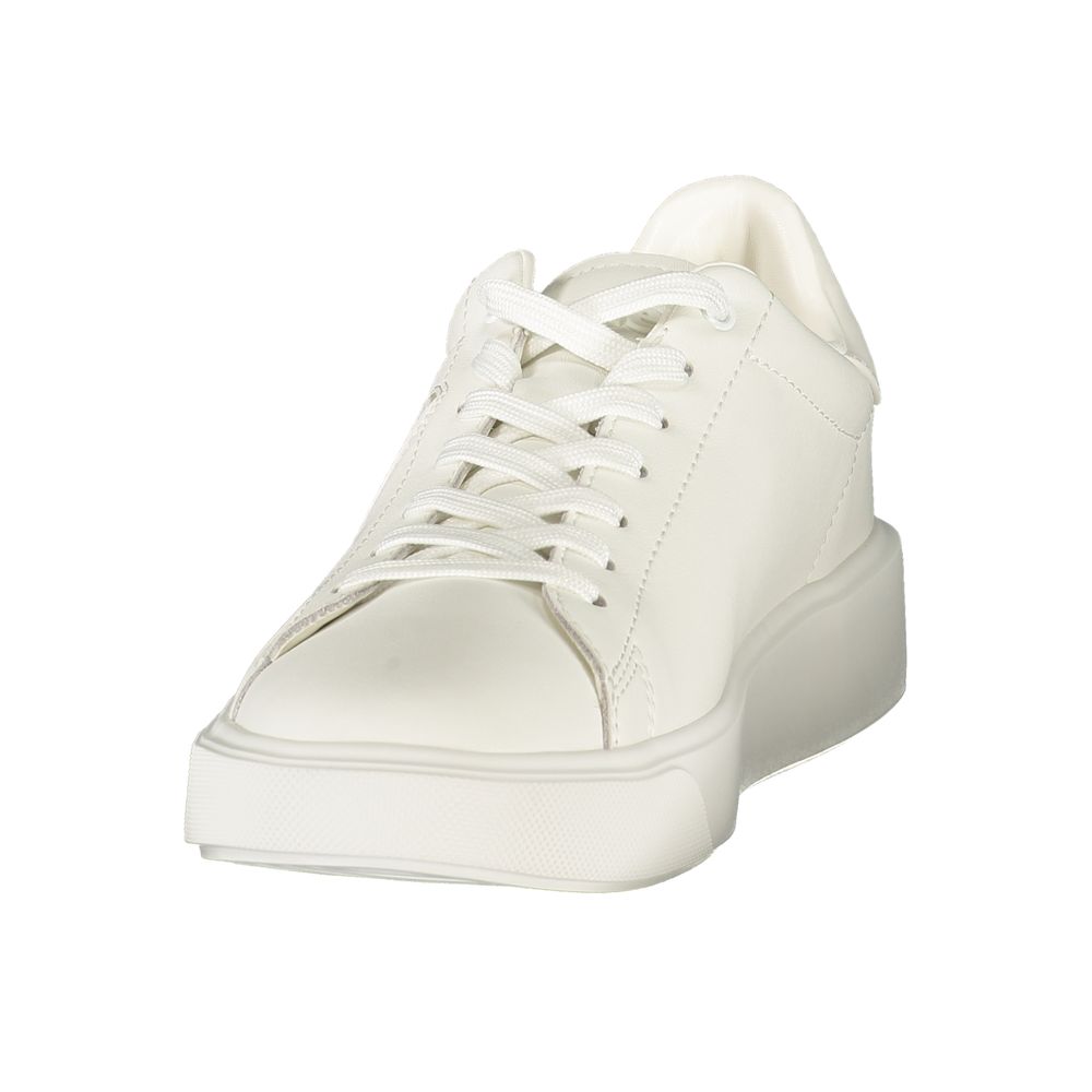 Blauer White Polyurethane Men's Sneaker - Image 3