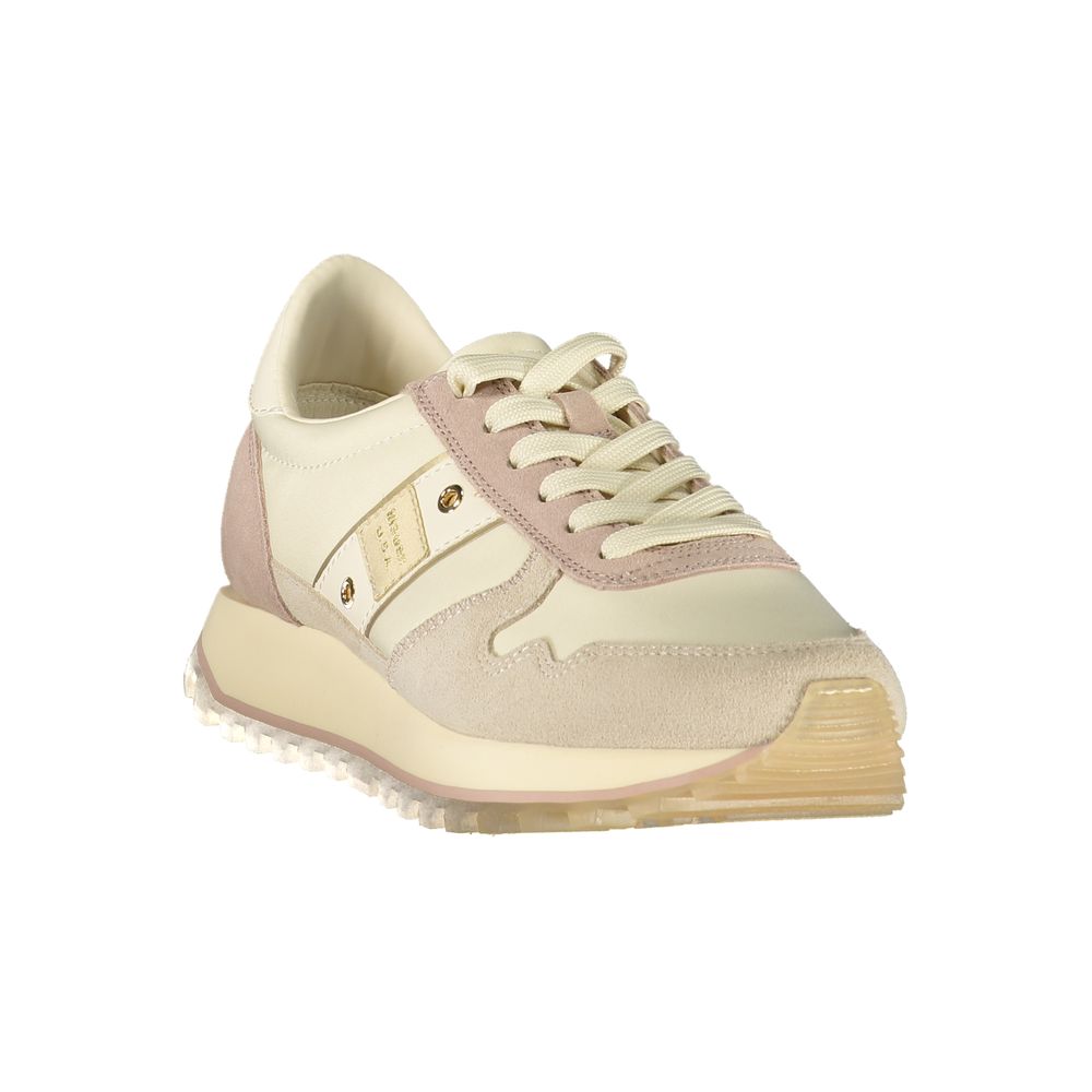 Blauer Beige Leather Women's Sneaker - Image 2