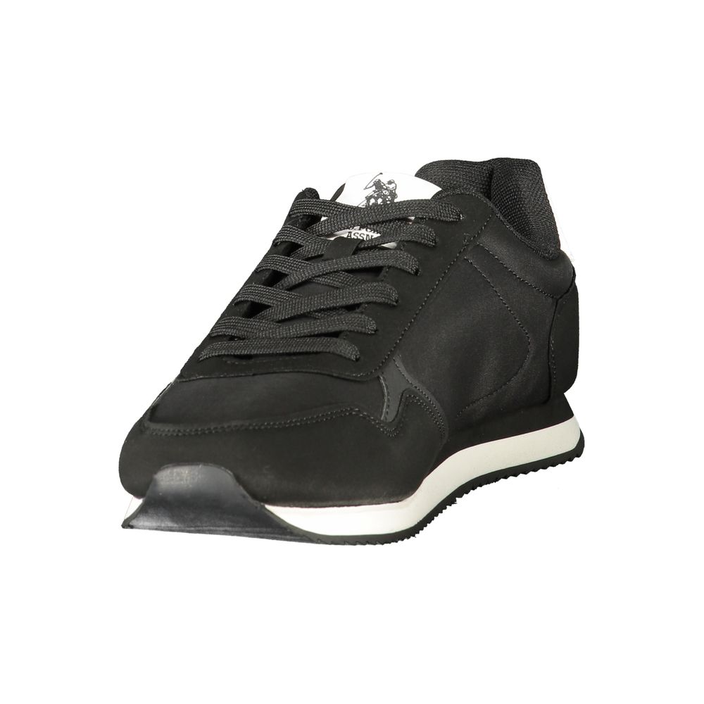 U.S. POLO ASSN. Black Polyurethane Men's Sneaker - Image 3