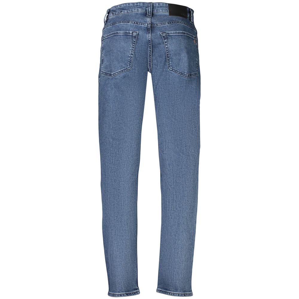 Hugo Boss Blue Cotton Men's Jeans - Image 2