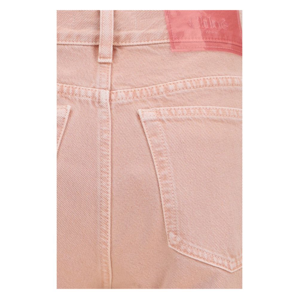 ChloƩ Multicolor Cotton Straight-Leg Jeans - Image 3