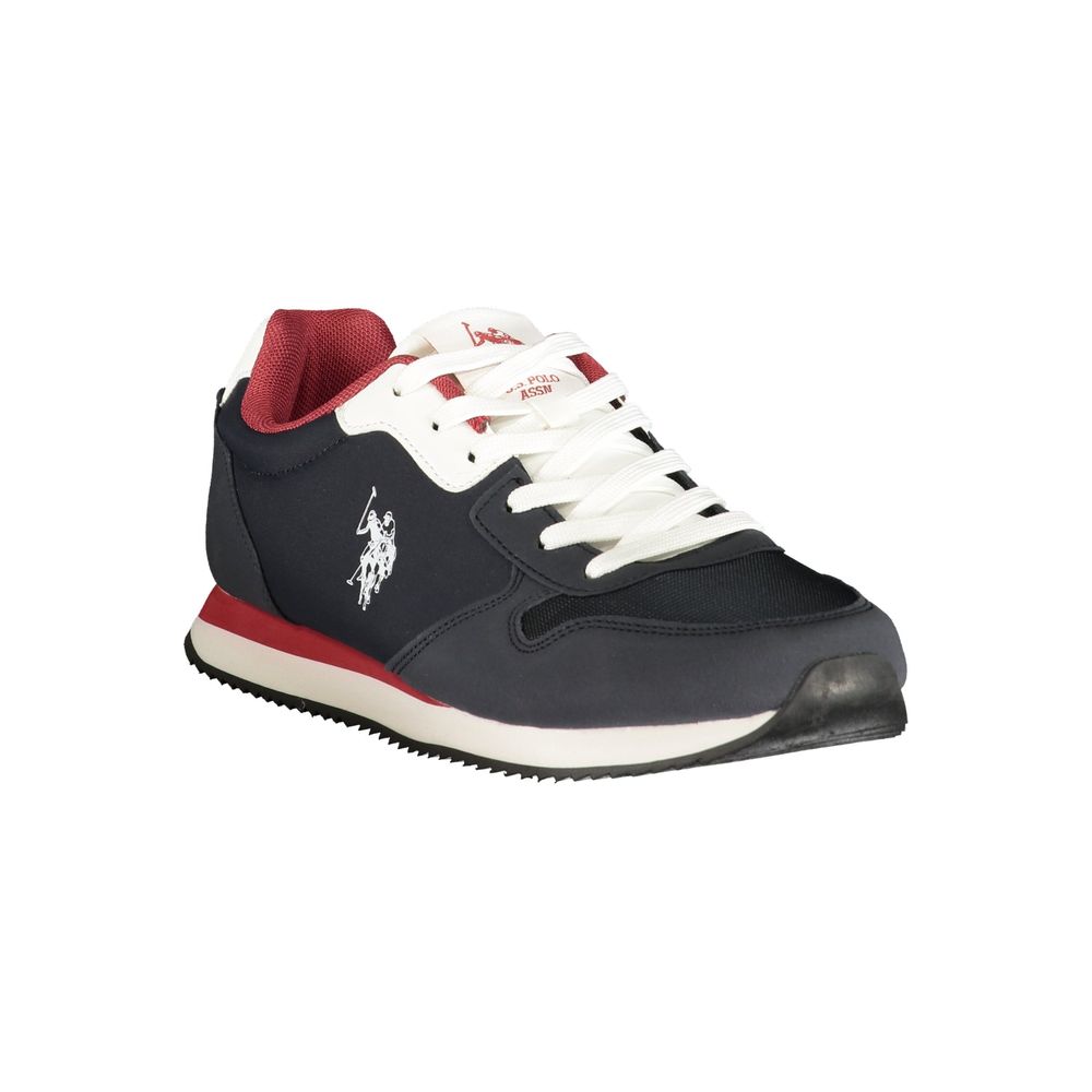 U.S. POLO ASSN. Blue Polyurethane Men's Sneaker - Image 2