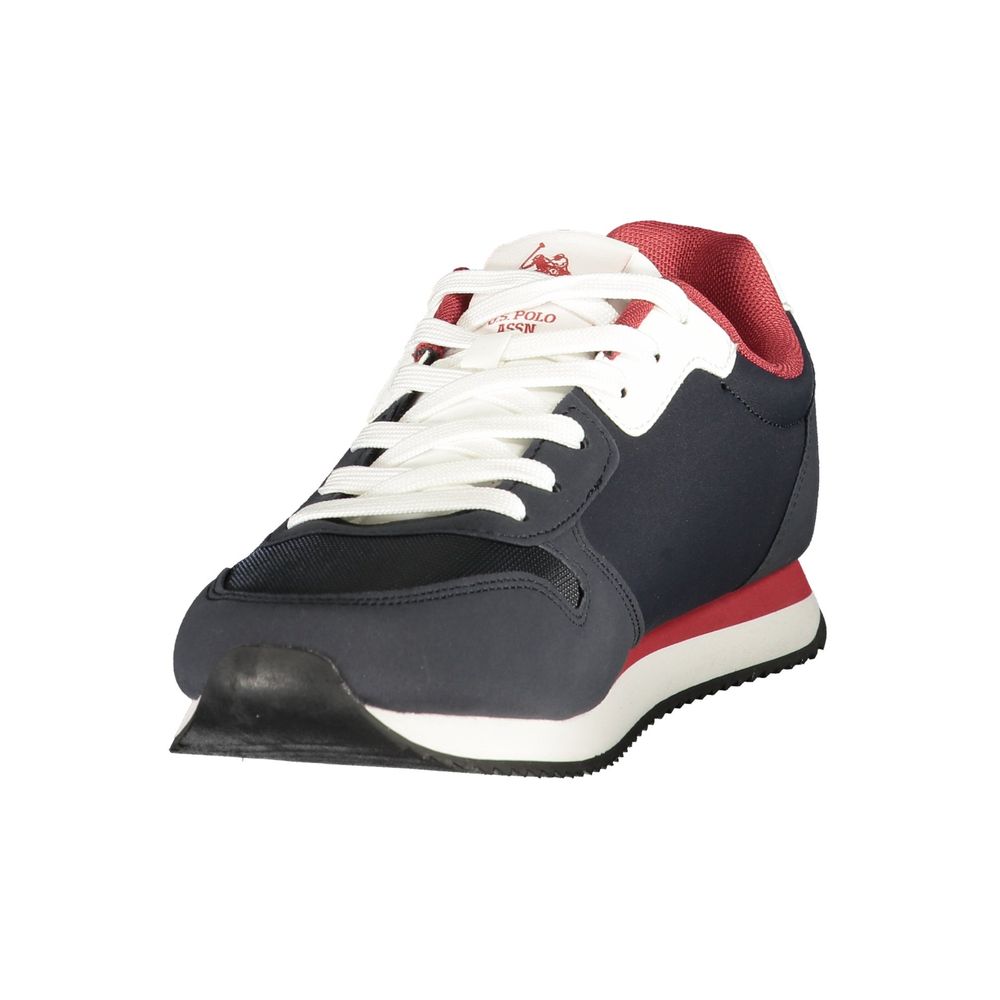 U.S. POLO ASSN. Blue Polyurethane Men's Sneaker - Image 3