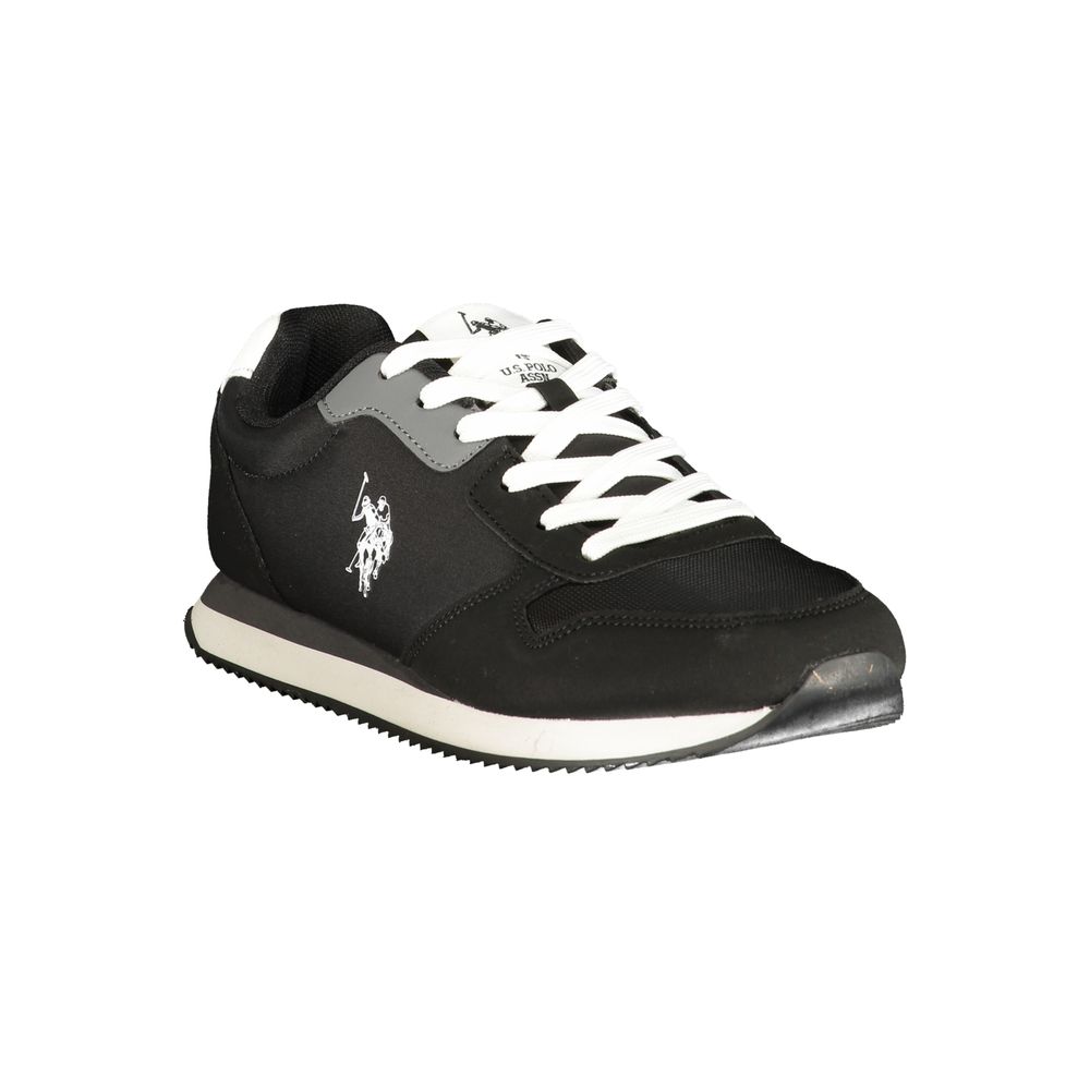 U.S. POLO ASSN. Black Polyurethane Men's Sneaker - Image 2