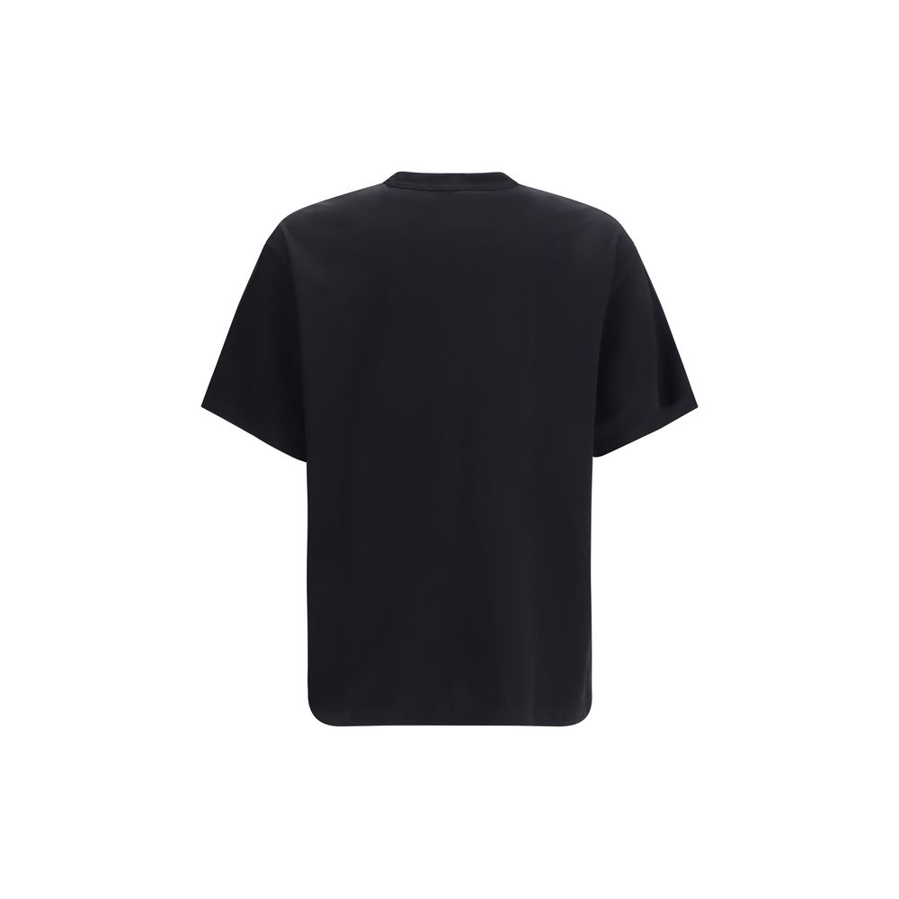 Versace Jeans Black Cotton T-Shirt - Image 2