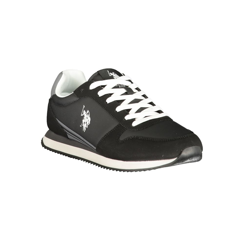 U.S. POLO ASSN. Black Polyurethane Men's Sneaker - Image 2