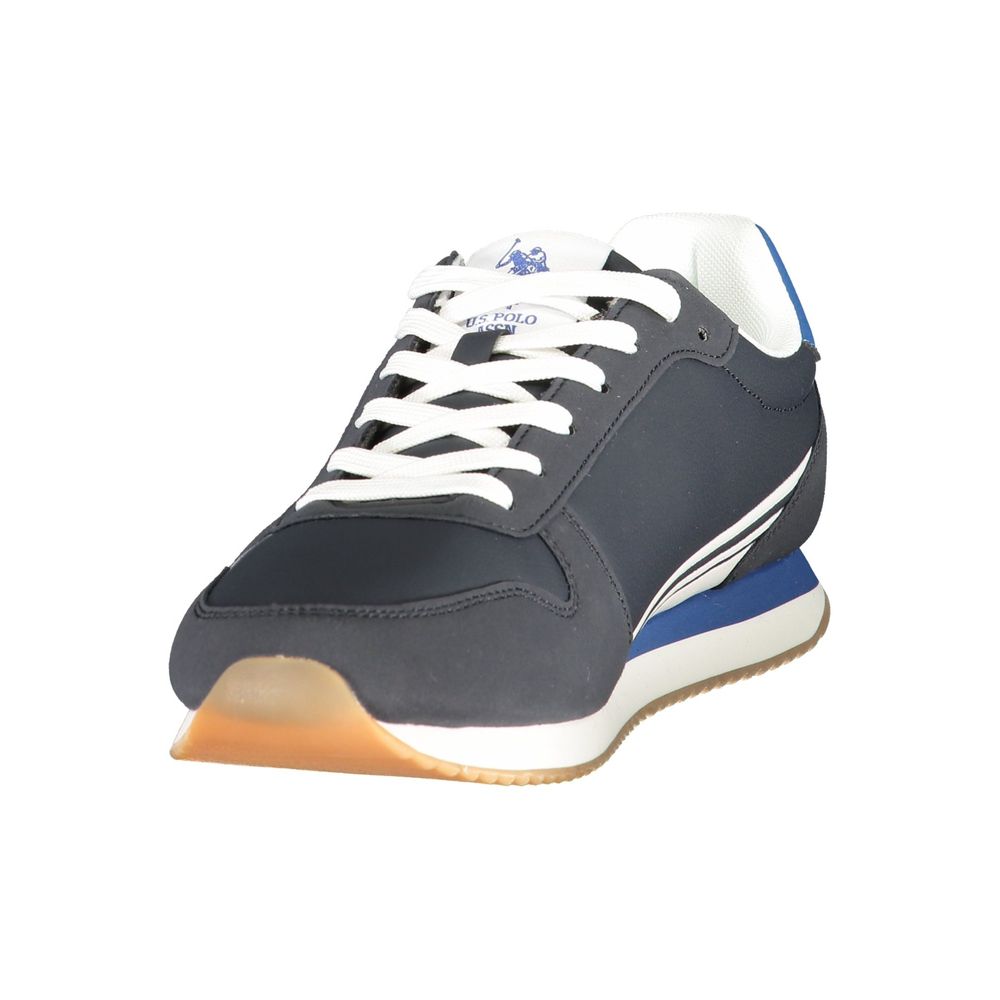 U.S. POLO ASSN. Blue Polyurethane Men's Sneaker - Image 3