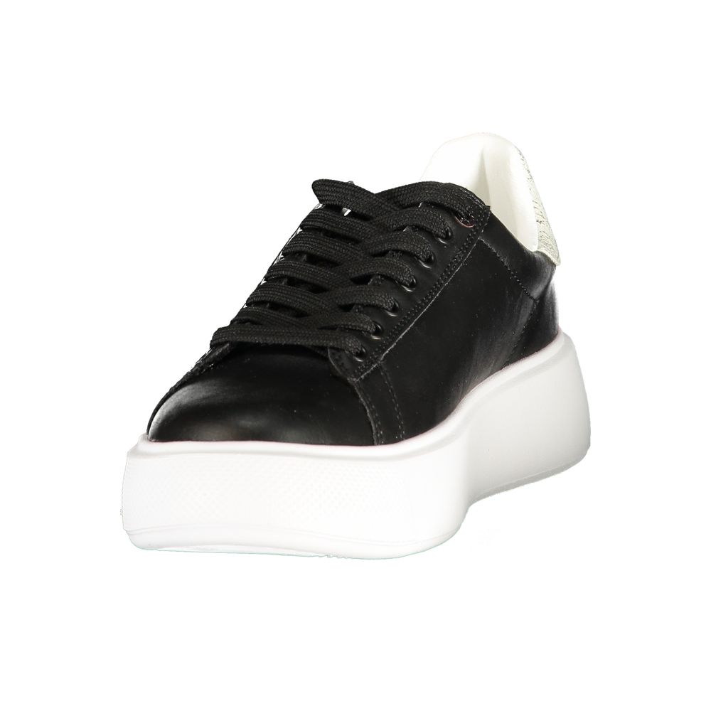 U.S. POLO ASSN. Black Polyurethane Women's Sneaker - Image 3