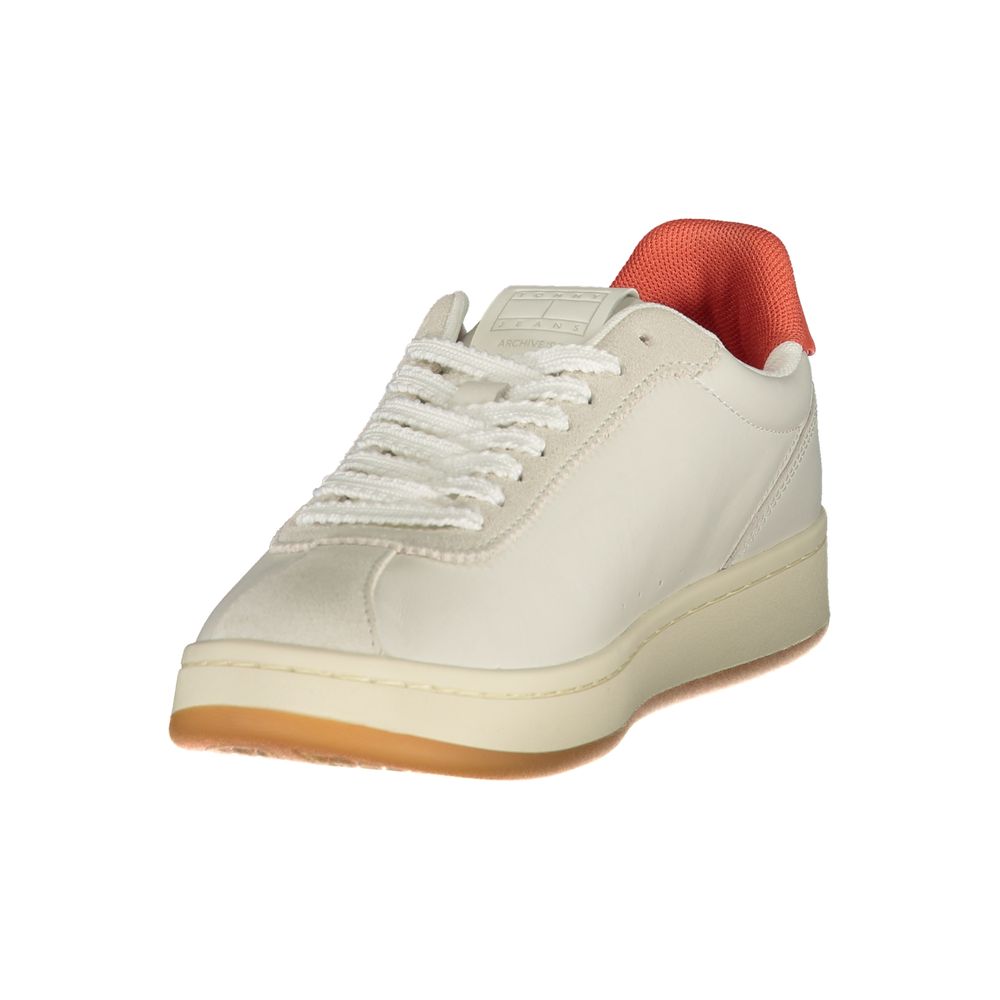 Tommy Hilfiger Beige Polyurethane Women's Sneaker - Image 3