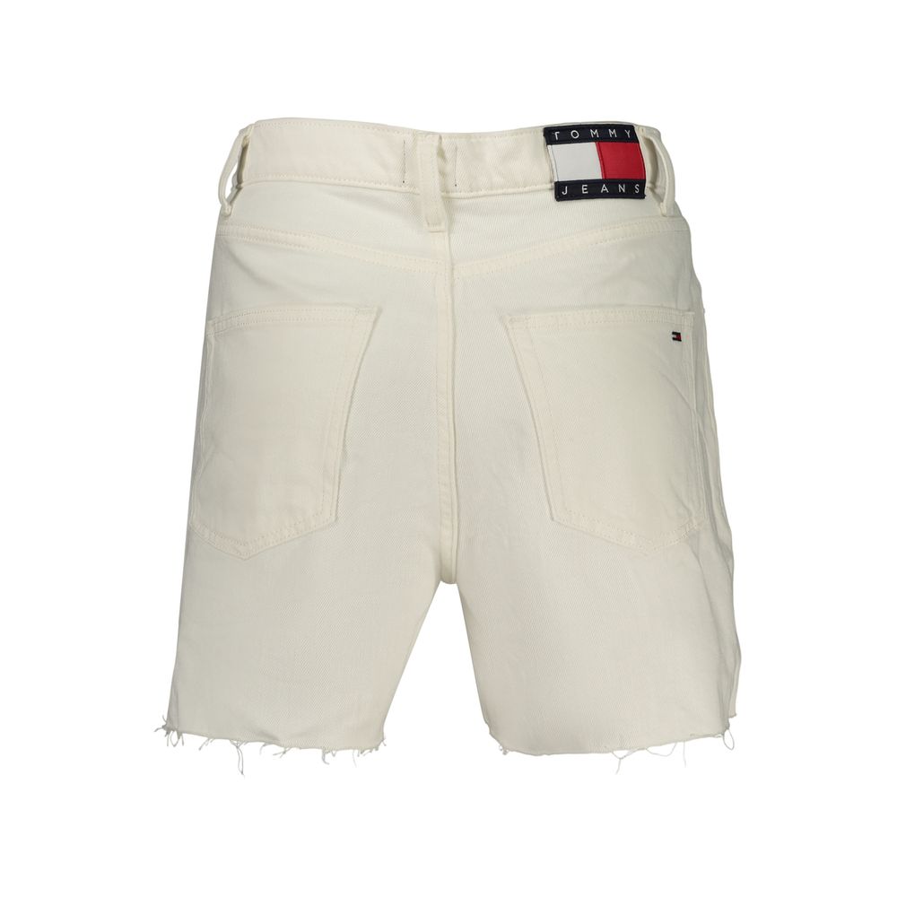 Tommy Hilfiger White Cotton Women Shorts - Image 2