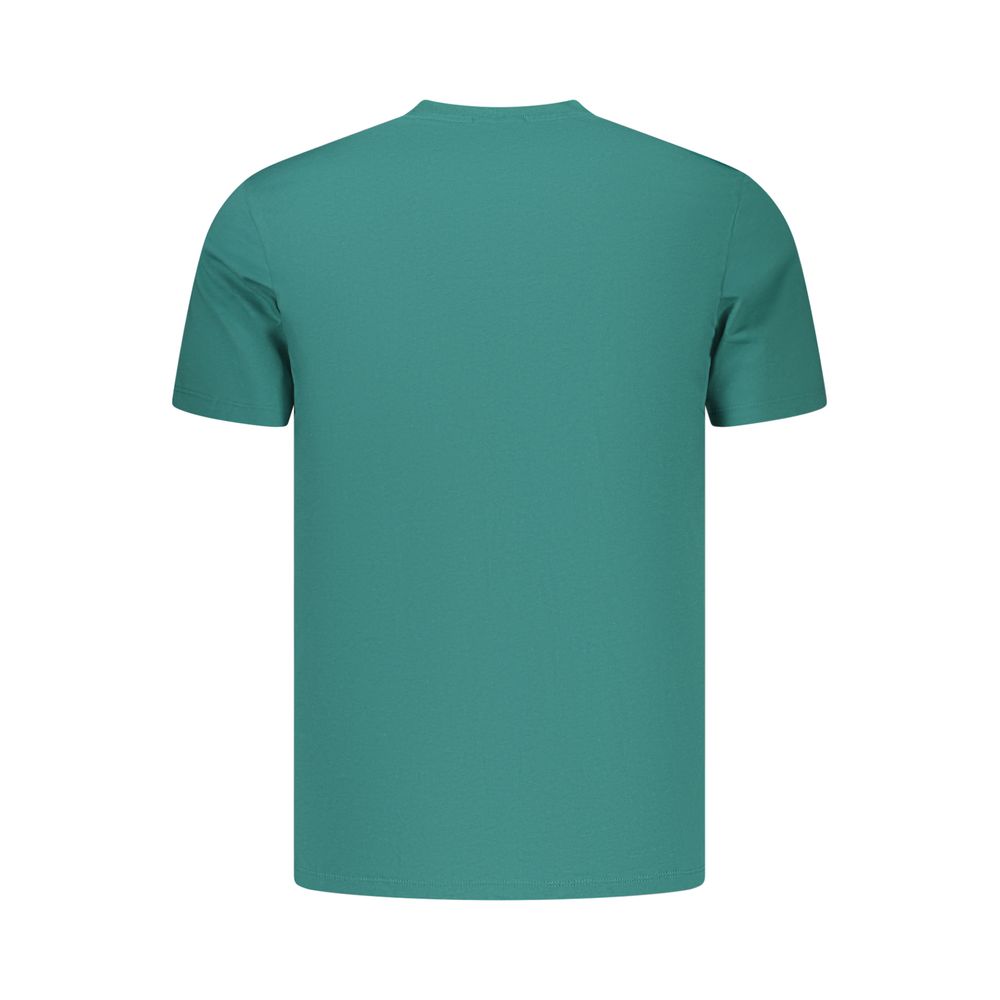 Calvin Klein Green Cotton Men's T-Shirt - Image 2