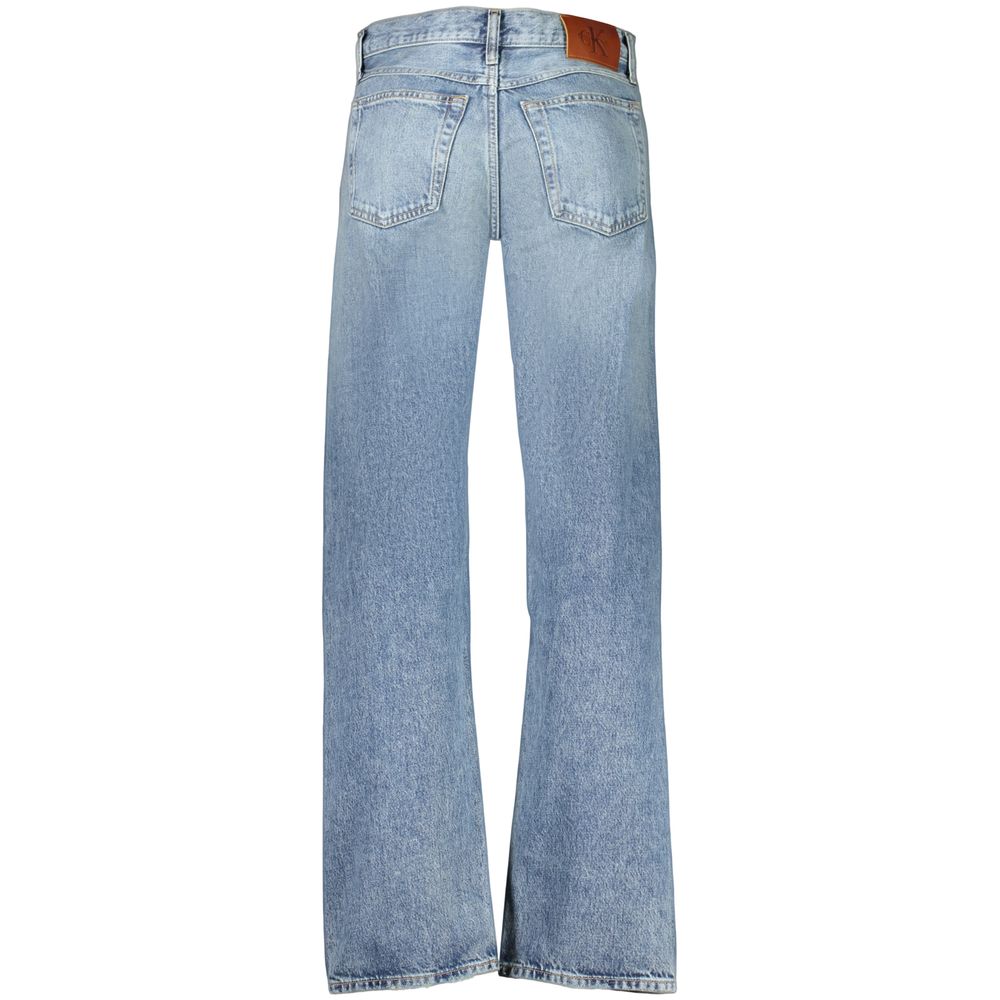 Calvin Klein Blue Cotton Men's Jeans - Image 2