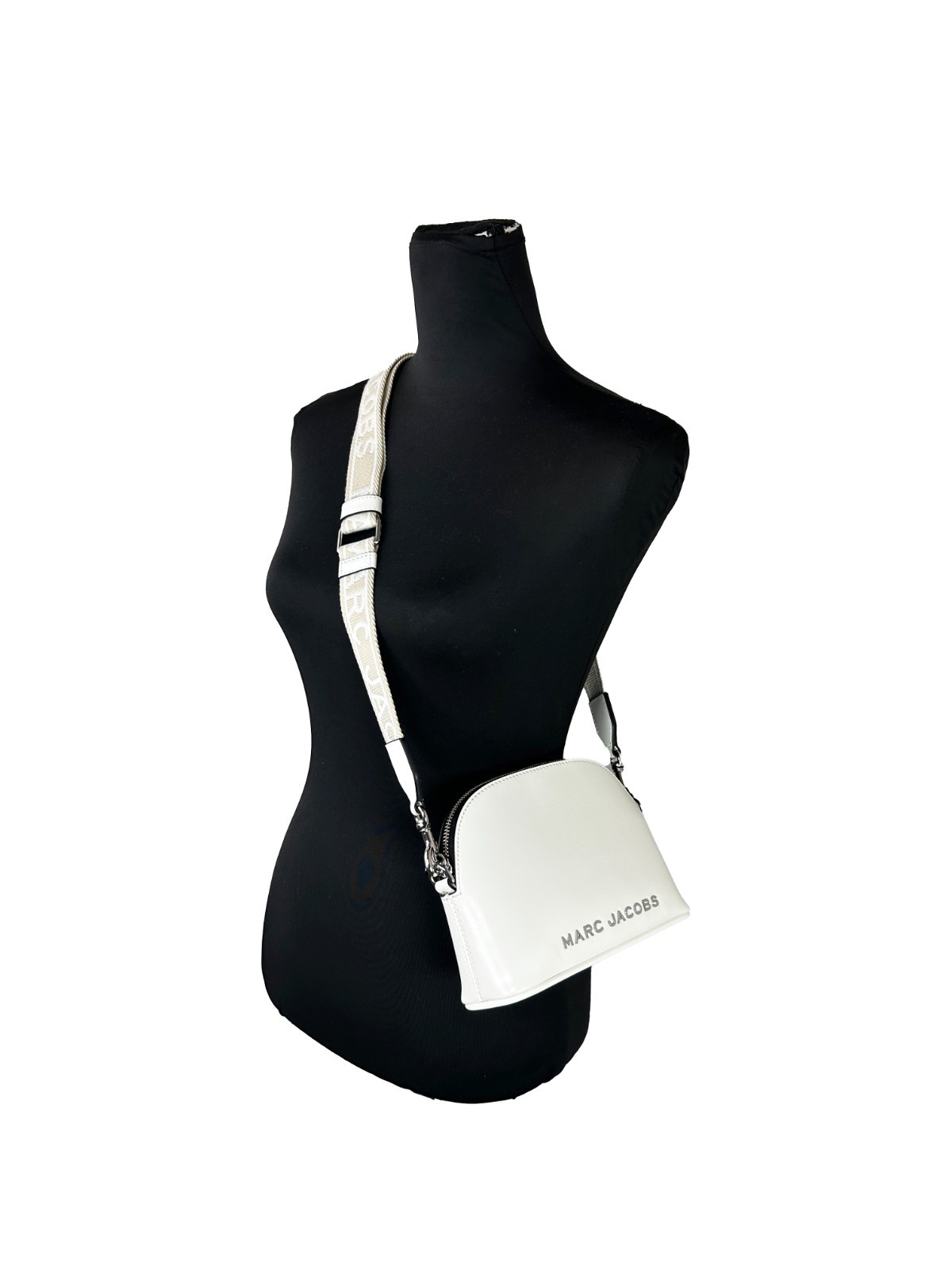 Marc Jacobs Small Leather Dome Crossbody Bag - Image 4
