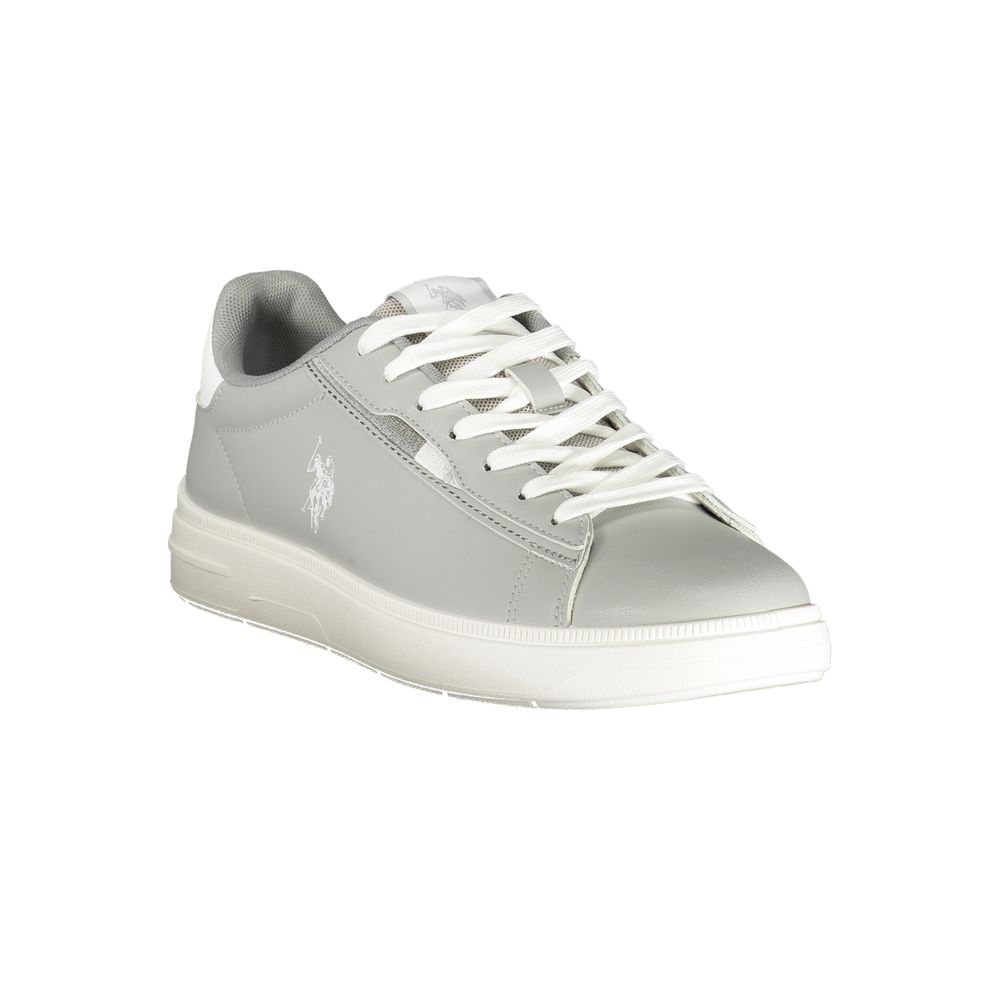 U.S. POLO ASSN. Gray Polyester Men's Sneaker - Image 2