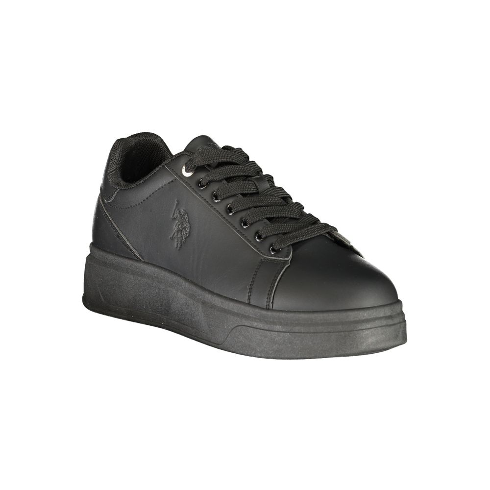 U.S. POLO ASSN. Black Polyester Men's Sneaker - Image 2