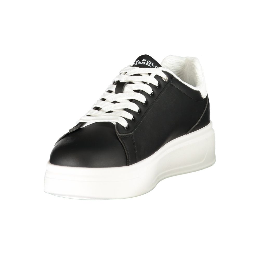 U.S. POLO ASSN. Black Polyurethane Men's Sneaker - Image 3