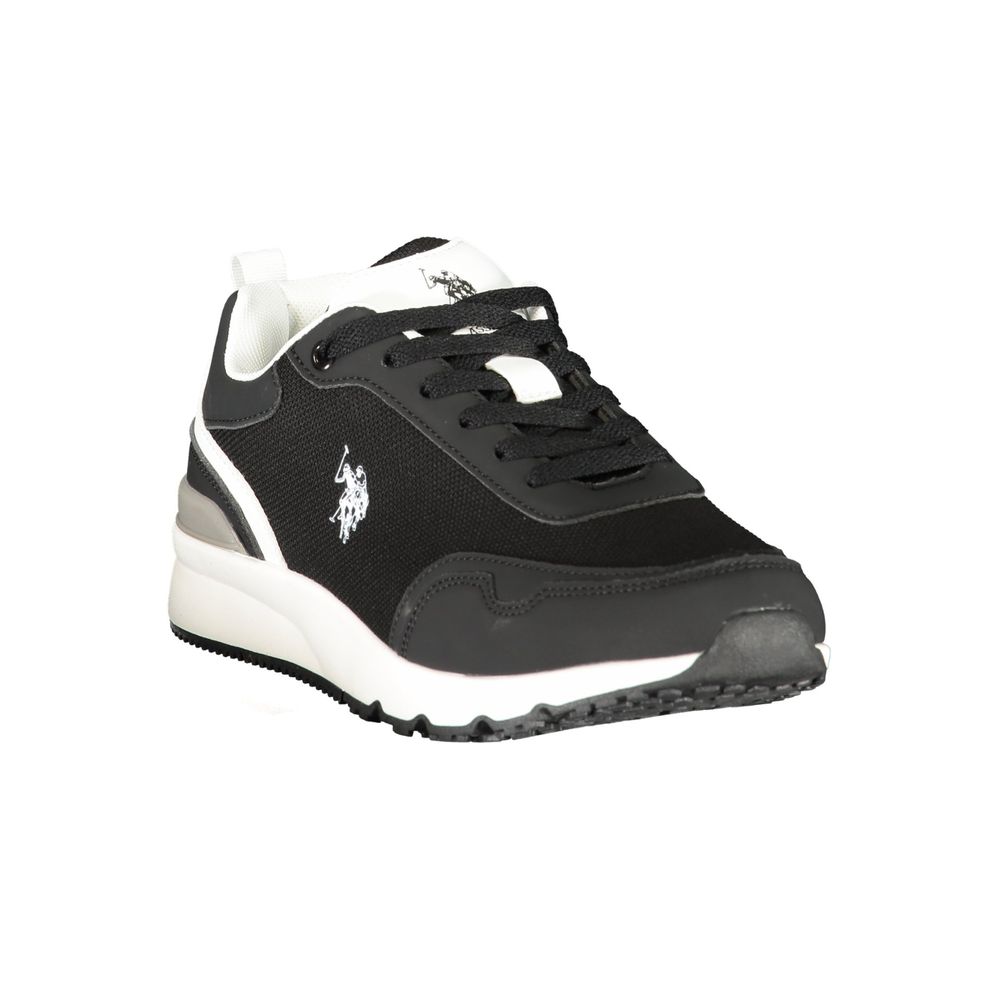 U.S. POLO ASSN. Black Polyester Men's Sneaker - Image 2