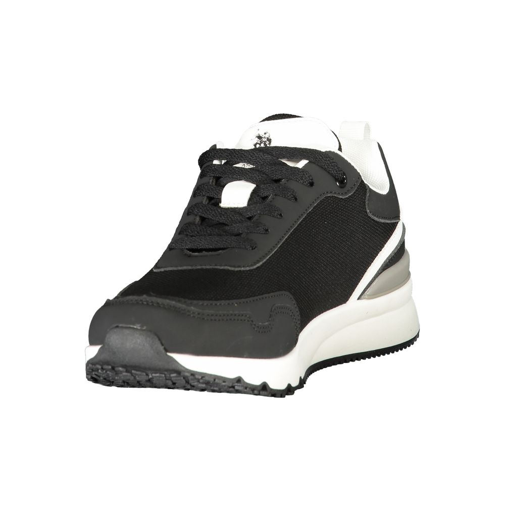 U.S. POLO ASSN. Black Polyester Men's Sneaker - Image 3