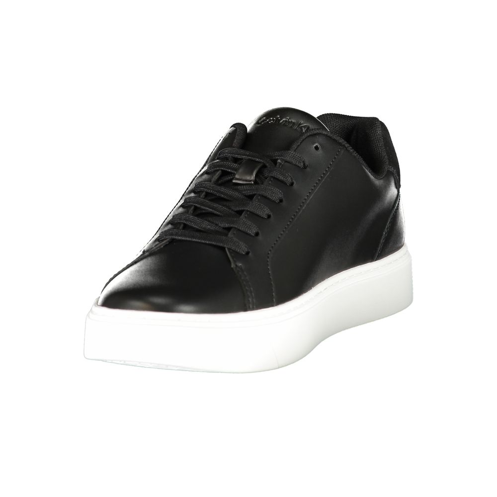 Calvin Klein Black Polyurethane Men's Sneaker - Image 3