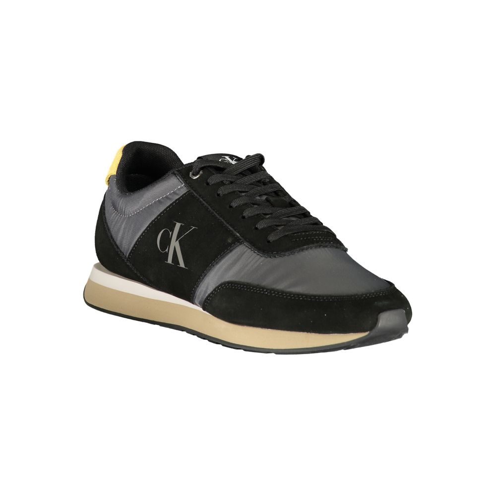 Calvin Klein Black Polyester Men's Sneaker - Image 2