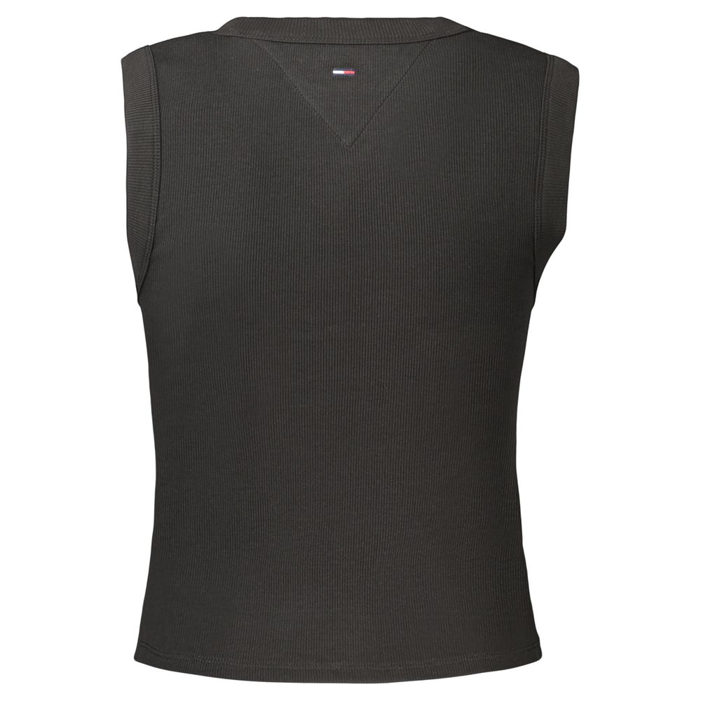 Tommy Hilfiger Black Cotton Women's Tank Top - Image 2
